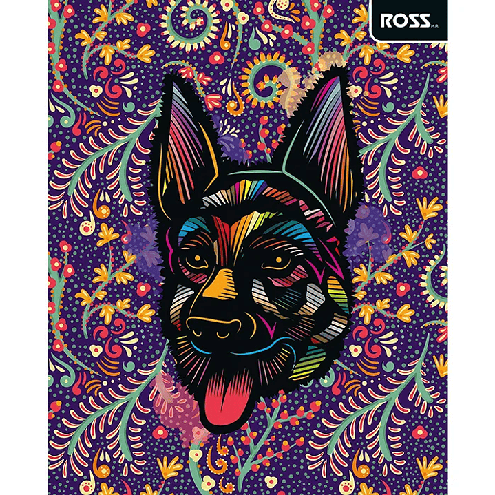 Pack 10 Cuadernos Universitarios ROSS 100hjs. Pattern 9