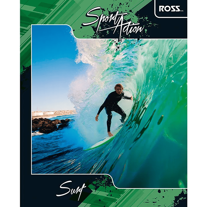 Pack 10 Cuadernos Universitarios ROSS 100hjs. Sport Action 10