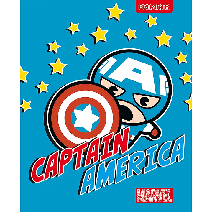 Pack 10 Cuadernos Universitarios Proarte 100hjs. Marvel Kawai 4