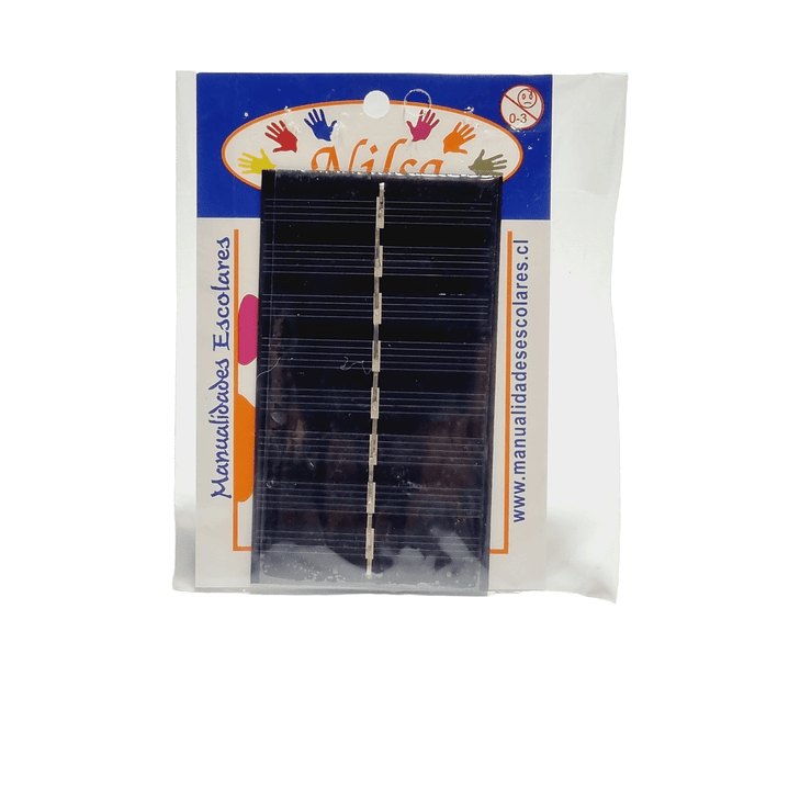 Panel solar escolar 4v 120 Ma 3