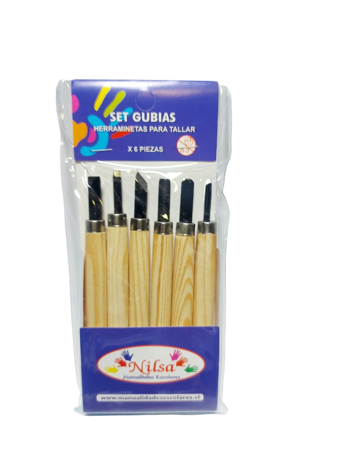 Gubias pequeñas escolares nilsa