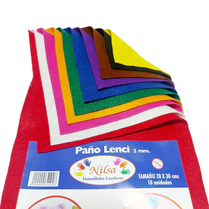 Pack 10 Pañolenci 20x30Cms