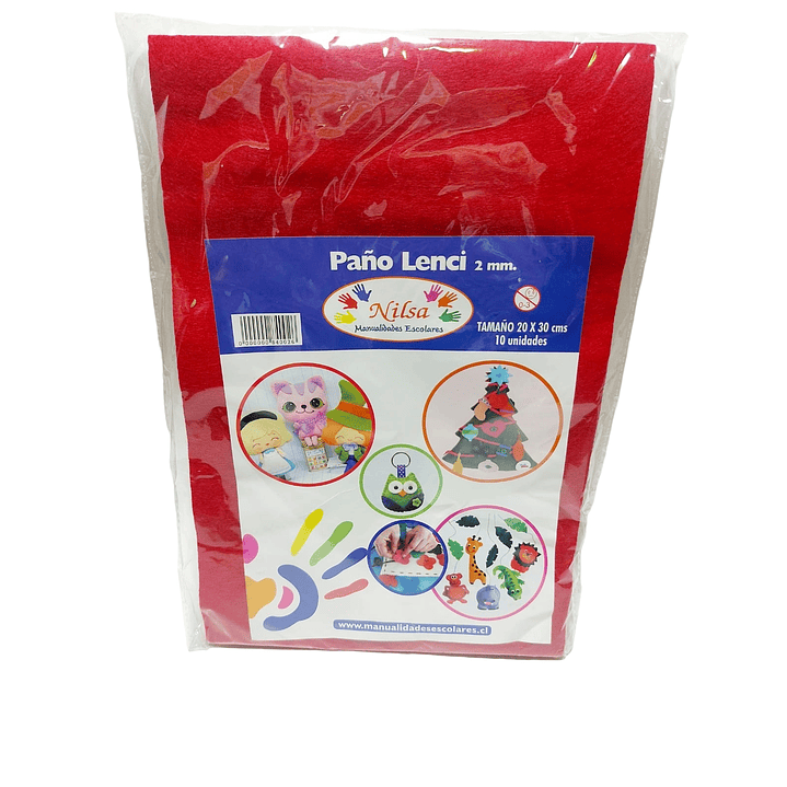 Pack 10 Pañolenci 20x30Cms 2