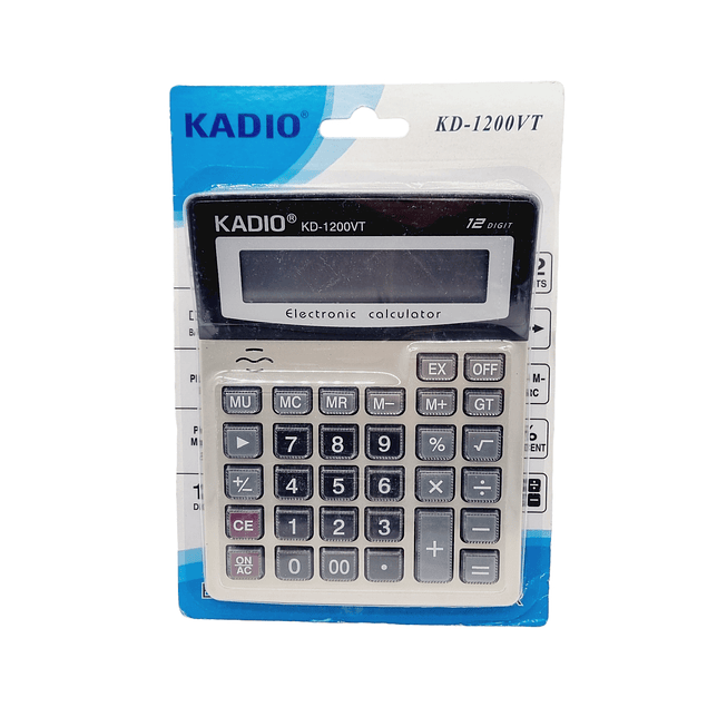 Calculadora XL 18x20Cms Aprox kd-1200vt