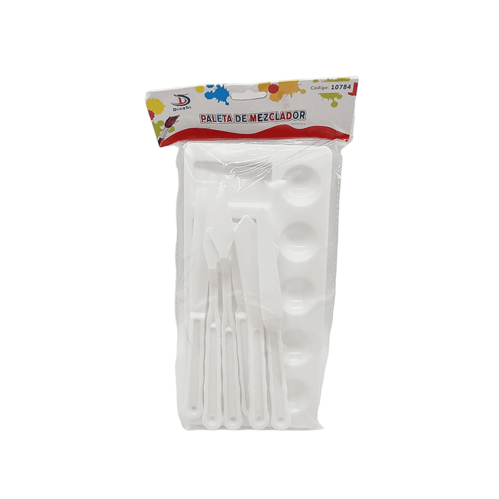 Mezclador de pintura con paletas 2