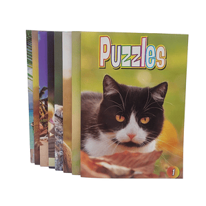 Puzzle - 28 Hojas de puzzles - 56 Desafíos.