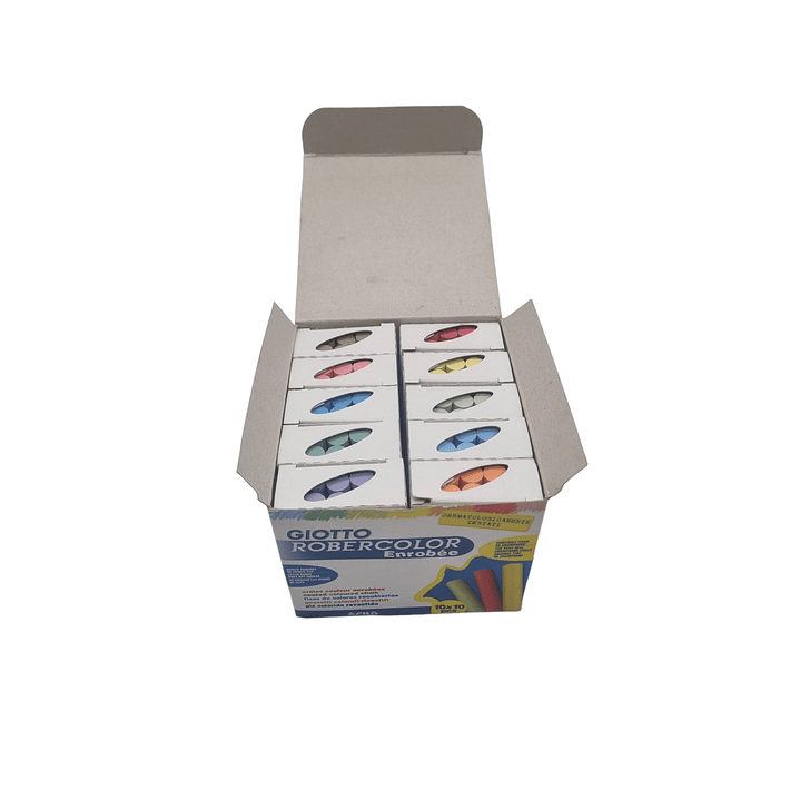 Caja 100 Tizas de colores Giotto 2