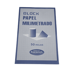 Block Papel Milimetrado 50Hjs