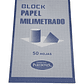 Block Papel Milimetrado 50Hjs - Miniatura 1