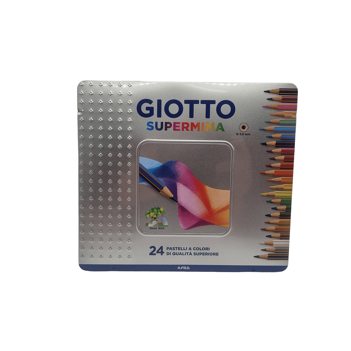 Giotto Supermina 24 Colores Estuche metalico 3
