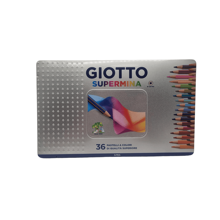 Giotto Supermina 36 Colores Estuche metalico 3