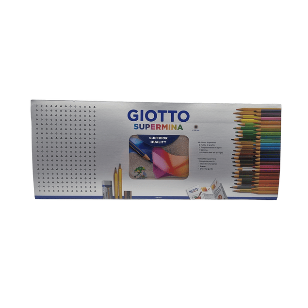 Giotto Supermina 50 Colores Estuche metalico