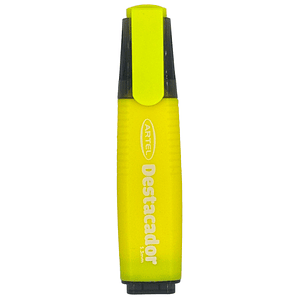 Destacador Artel amarillo punta biselada