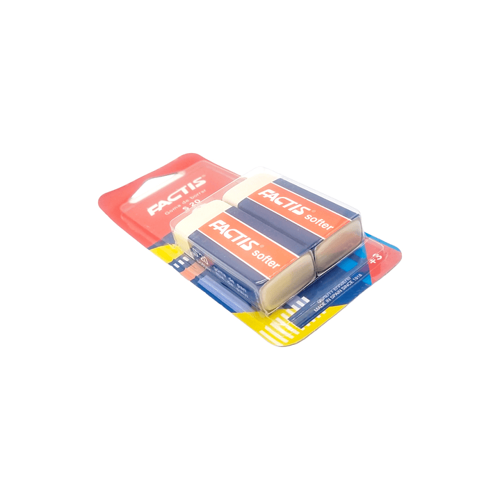 Pack 2 gomas de borrar Factis S20  3