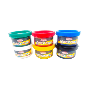 Tempera De Dedos 6 Colores Artel