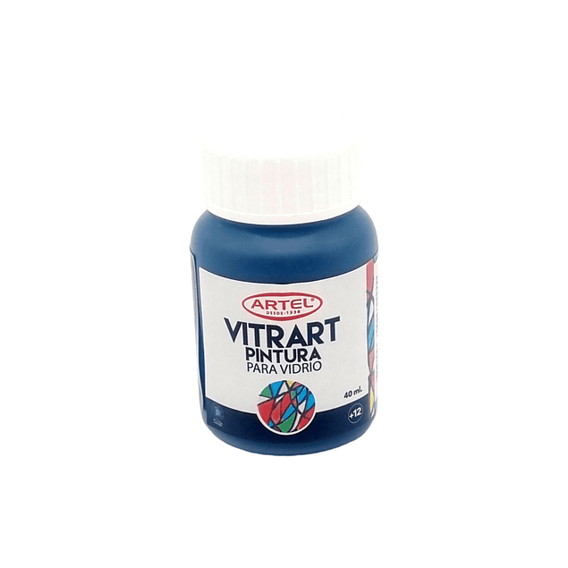 Pintura para Vidrio Vitrart Artel 40ml