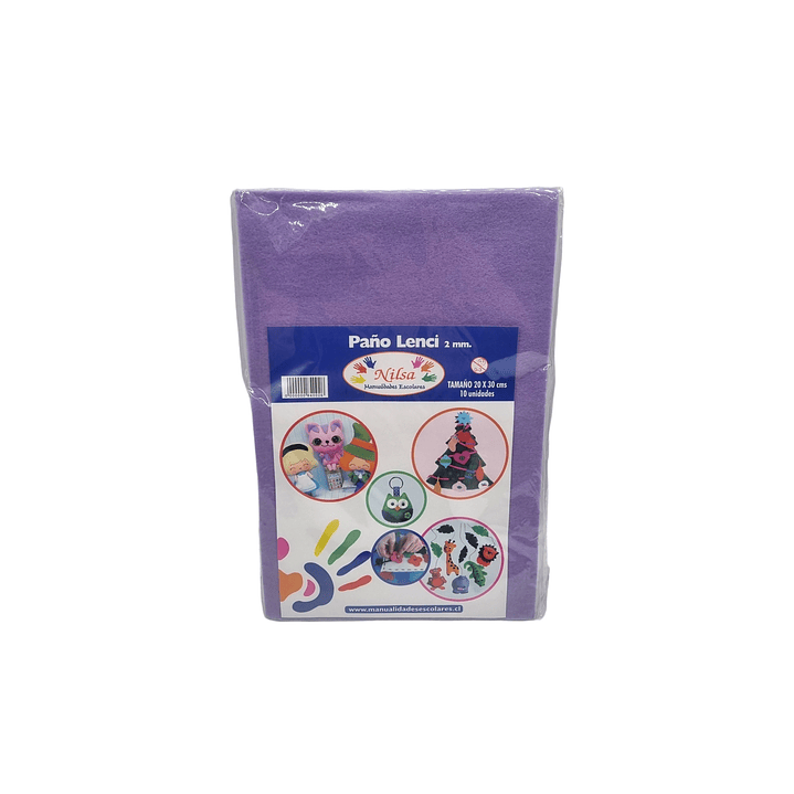 Pack 10 Pañoneci 30x20Cms Colores 2