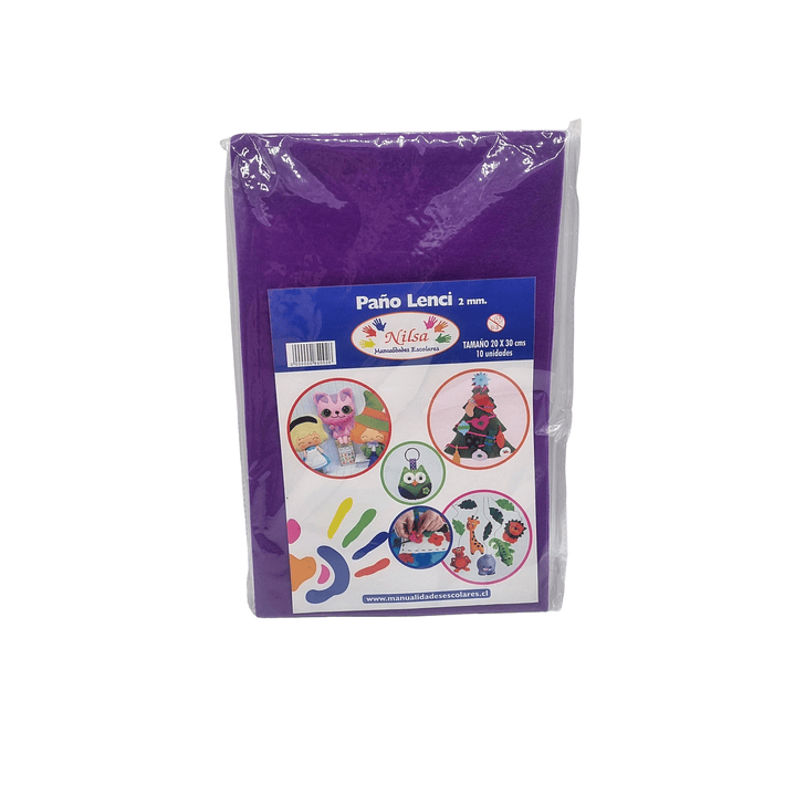 Pack 10 Pañoneci 30x20Cms Colores 3