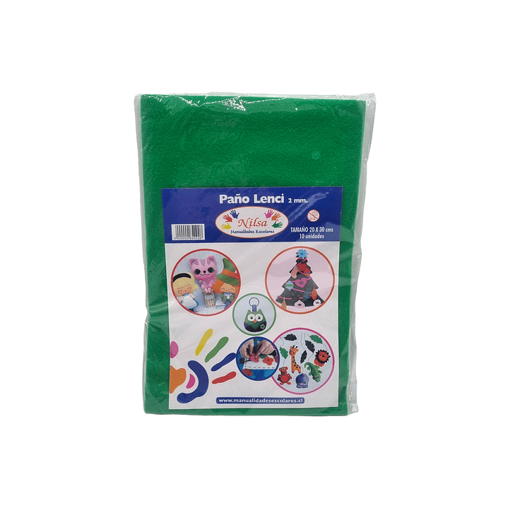 Pack 10 Pañoneci 30x20Cms Colores 8