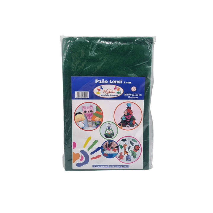 Pack 10 Pañoneci 30x20Cms Colores 9