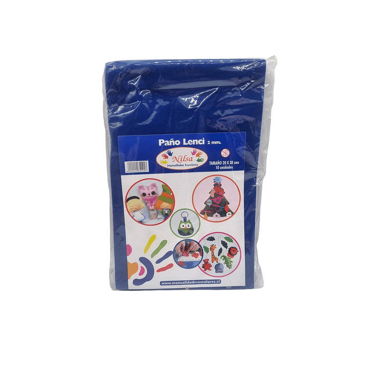 Pack 10 Pañoneci 30x20Cms Colores 13