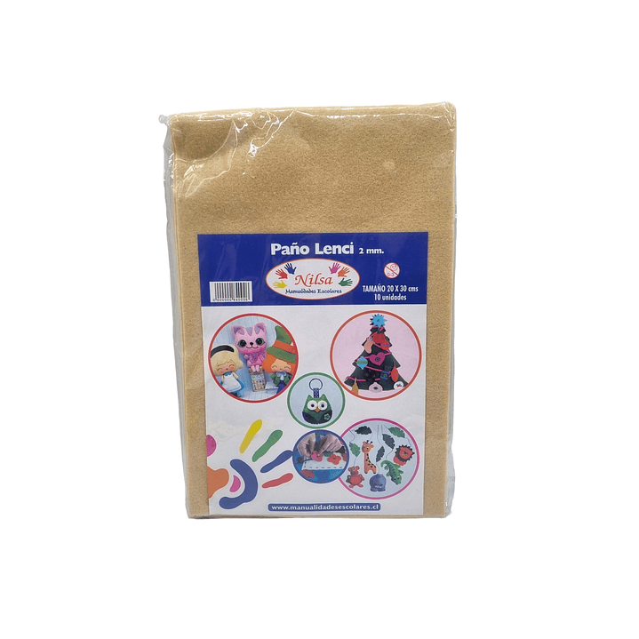 Pack 10 Pañoneci 30x20Cms Colores 14