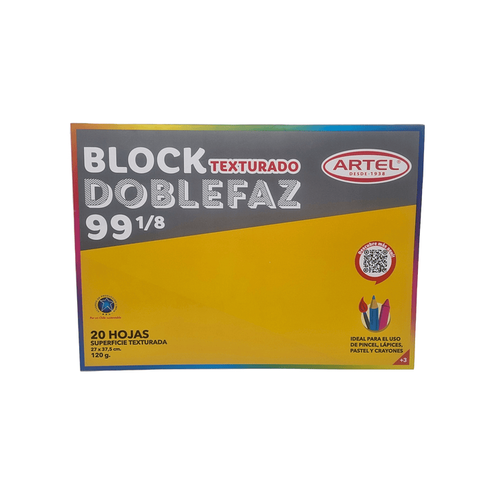 Block de dibujo doble faz  99 1/8 1