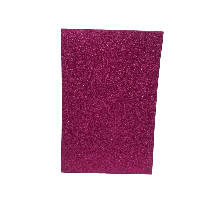 Pack 10 Goma con Glitter eva 20x30cm. 10