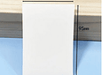 Notas adhesivas Transparentes Blanca 70x95mm 