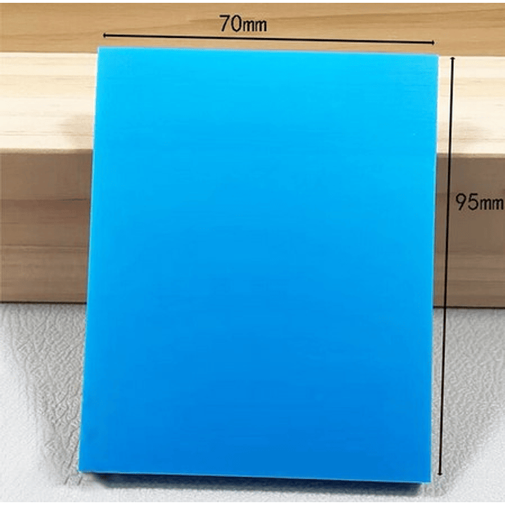 Notas adhesivas Transparentes Blanca 70x95mm  2