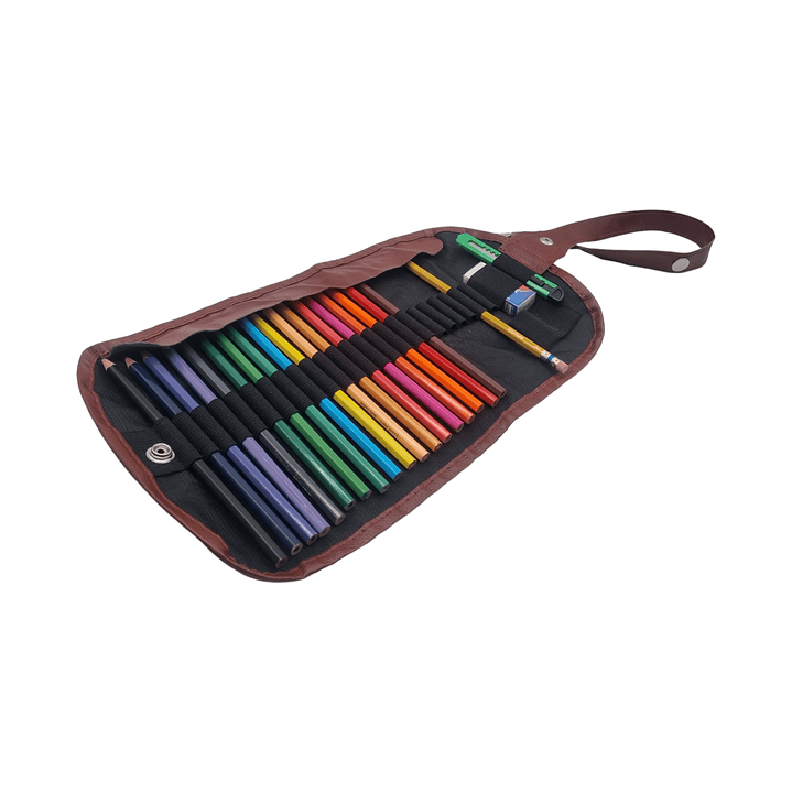 pack de dibujo + estuche enrollable 3