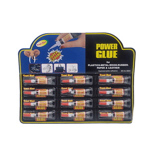 Pack 12 adhesivo instantaneo "super Glue" 3g