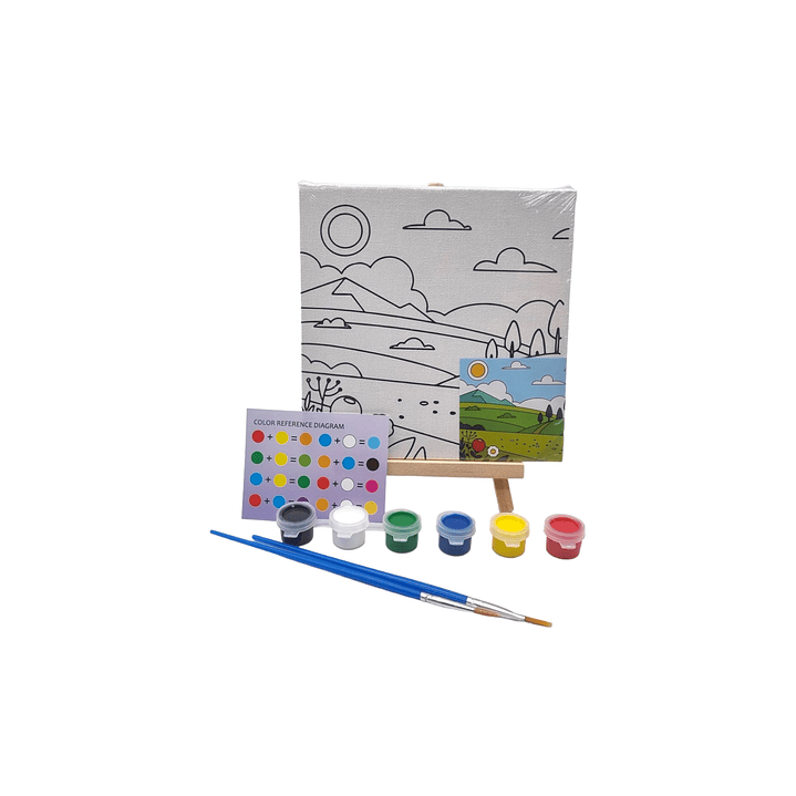 Pack de bastidor para colorear 15x15Cms 2