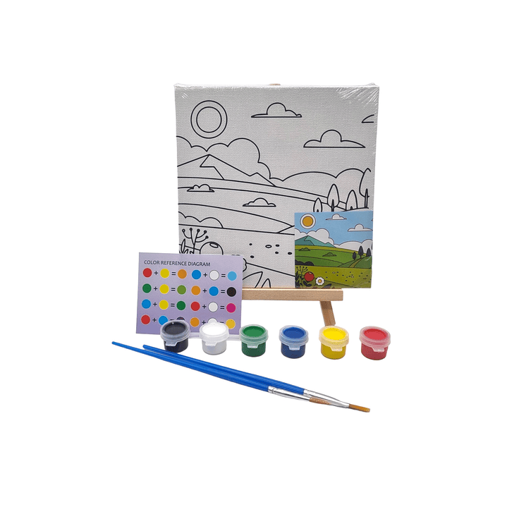 Pack de bastidor para colorear 15x15Cms 3