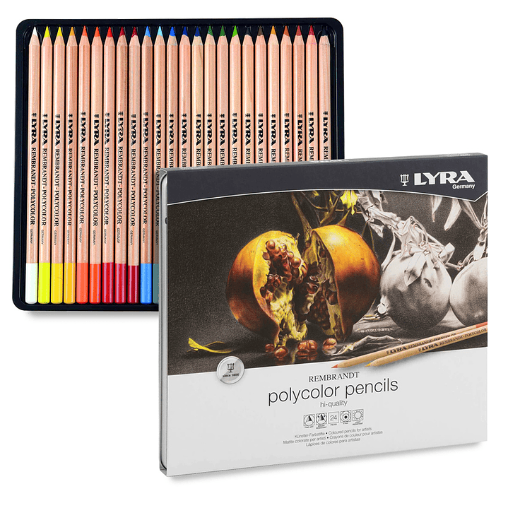 Rembrandt Polycolor Pencils Lyra 24 Colores  1