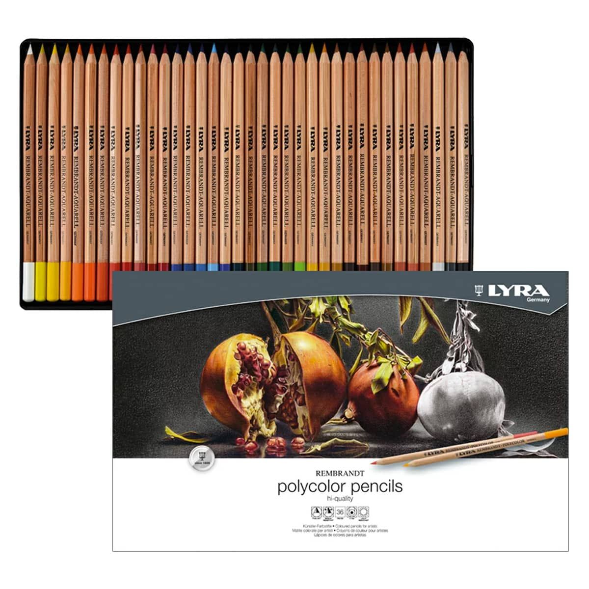 Rembrandt Polycolor Pencils Lyra 36 Colores