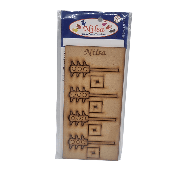 Pack 4 semáforos para maqueta Corte laser /Nilsa 1
