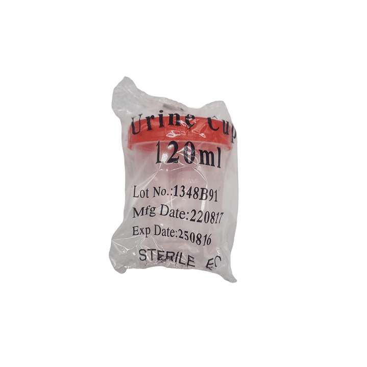 Vaso esteril 120ml  2