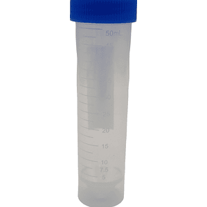 Tubo de ensayo Plastico 50ml con tapa