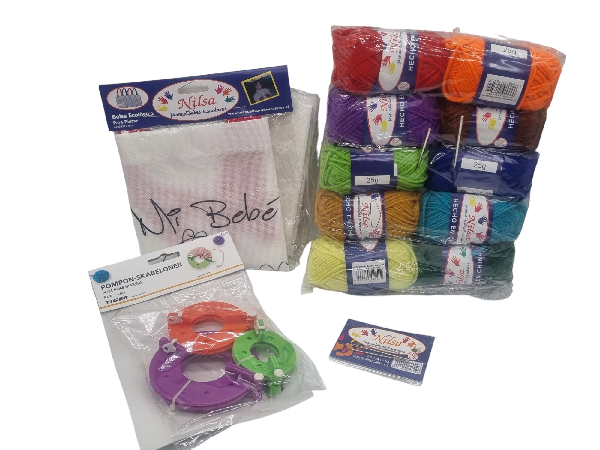 Kit para hacer pompones Nilsa