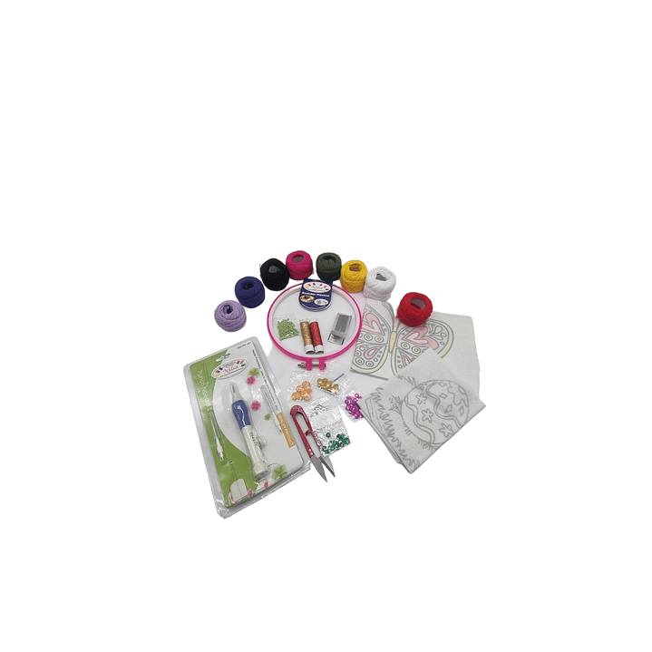 Kit para bordado Hilo Perle Nilsa 3