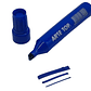 Plumon Jumbo Arte Top Azul - Miniatura 1