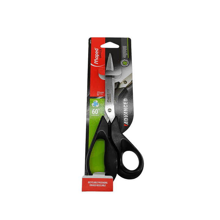 Tijera Maped Advanced Green 21Cms 2