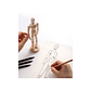  Muñeco Articulado Para Dibujo 11.4Cms - Miniatura 3
