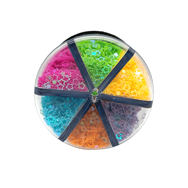 Lentejuelas en forma de estrella 60g 6 Colores 1