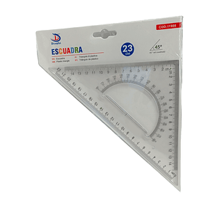 Escuadra 45° / 22cm