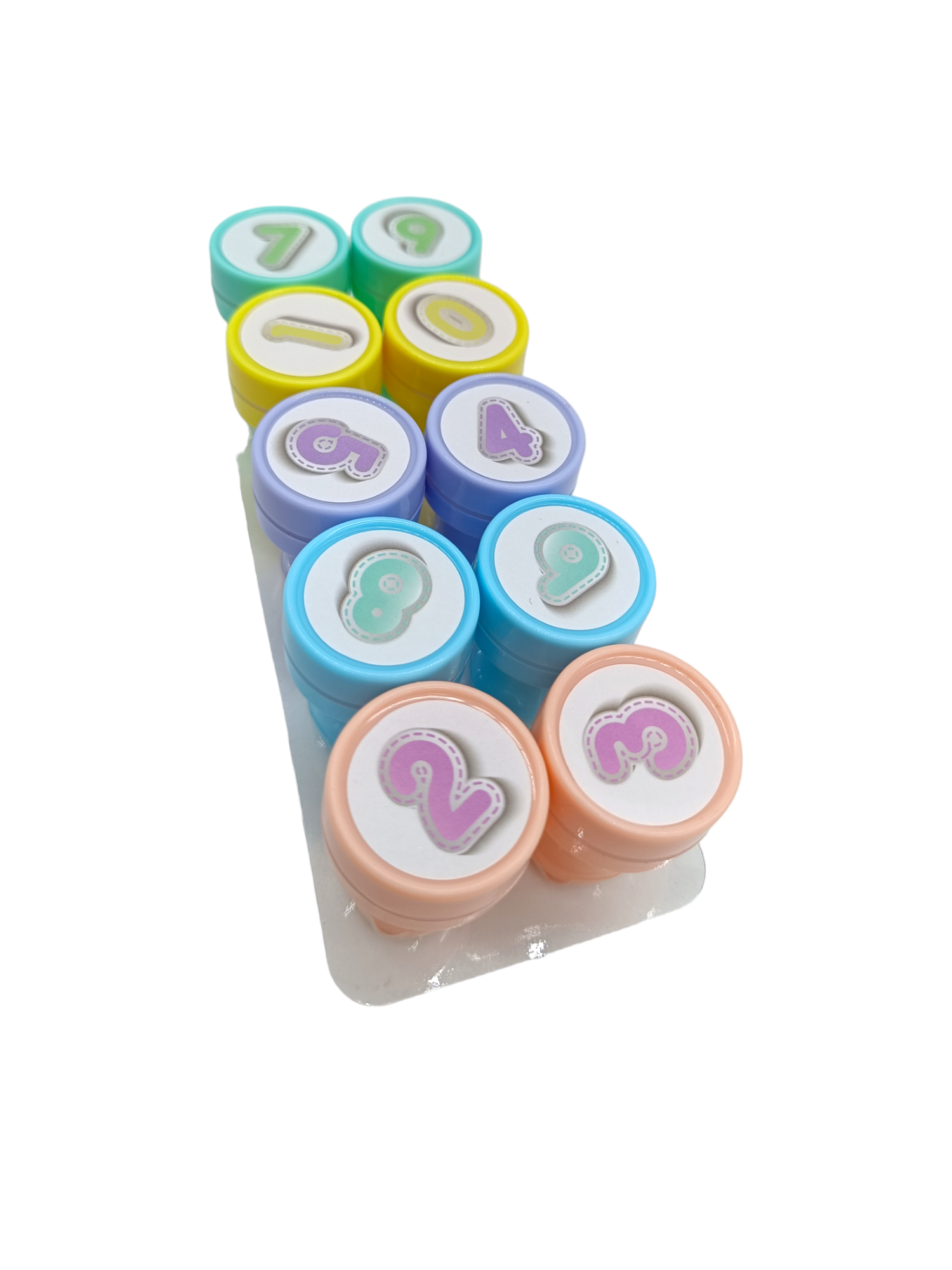 Pack 10 Timbres de tinta Numeros
