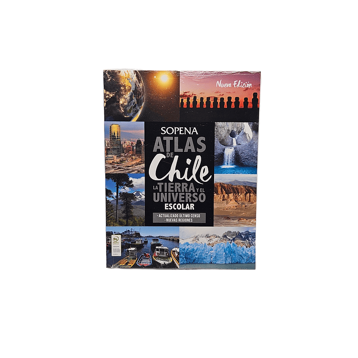 Atlas de chile. LA tierra y el universo. Escolar 1