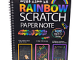 Libro para pintar rainbow scratch art - arte rascado