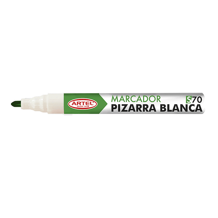 Plumón - Marcador de Pizarra Artel Verde S70 1